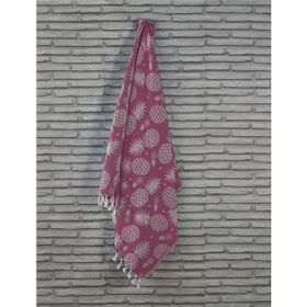 Denizli Concept 003 Ananas Pembe Peştemal