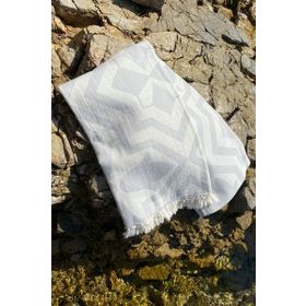 Denizli Concept 023 Lalezar Gri Peştemal