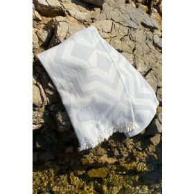 Denizli Concept 023 Lalezar Gri Peştemal
