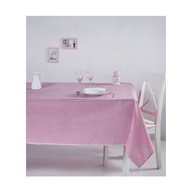 Denizli Concept 170X170 Pembe Pötikareli Masa Örtüsü