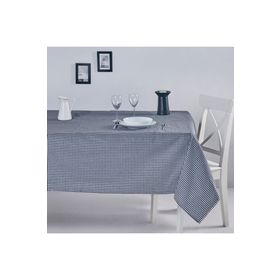 Denizli Concept 170X170 Siyah Pötikareli Masa Örtüsü