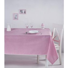 Denizli Concept 170X220 Pembe Pötikareli Masa Örtüsü