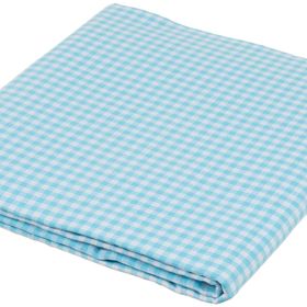 Denizli Concept 170X220 Turkuaz Pötikareli Masa Örtüsü