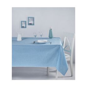 Denizli Concept 170X220 Turkuaz Pötikareli Masa Örtüsü