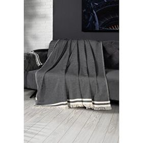 Denizli Concept Alinda Antrasit 170x230 cm Koltuk Örtüsü