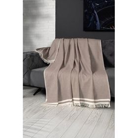 Denizli Concept Alinda Kahverengi 170x300 cm Koltuk Örtüsü