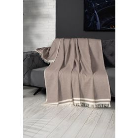 Denizli Concept Alinda Kahverengi 170x300 cm Koltuk Örtüsü