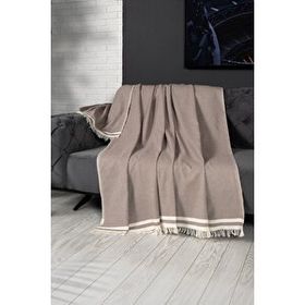 Denizli Concept Alinda Kahverengi 170x300 cm Koltuk Örtüsü
