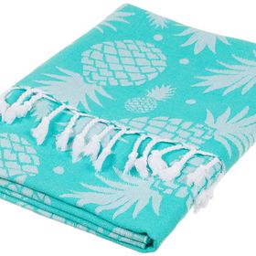 Denizli Concept Ananas Yeşil Peştemal
