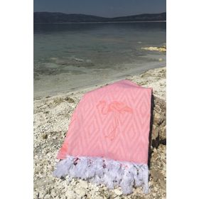 Denizli Concept Flamingo Somon Peştemal