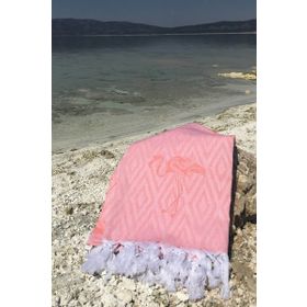 Denizli Concept Flamingo Somon Peştemal