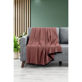 Denizli Concept Lalin 200x200 cm Kiremit Koltuk Örtüsü