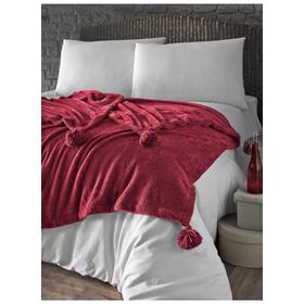 Denizli Concept Puffy Wellsoft 200X220 Bordo Battaniye