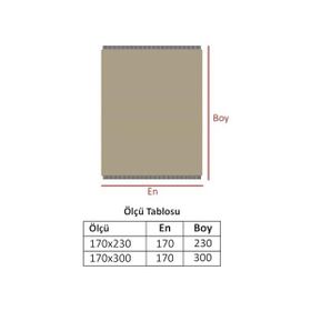 Denizli Concept Trendy Gri 170x230 cm Koltuk Örtüsü