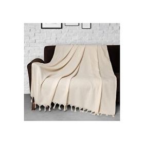 Denizli Concept Trendy Naturel 2 Adet 170x300 cm Koltuk Örtüsü