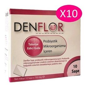 Denizpharma Denflor 750 mg 10x10 Saşe