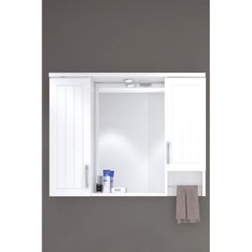 Denko 100 cm Lotus MDF Lake Üst Modülü Banyo Dolabı