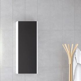 Denko 30 cm Selanik MDF Füme Banyo Boy Dolabı