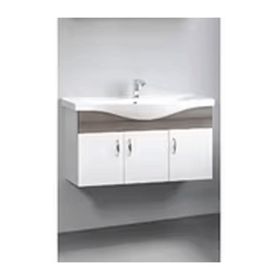 Denko Akyazı 100 cm Mdf Alize Banyo Dolabı Alt Modül ve Lavabo