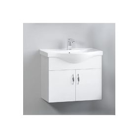 Denko Akyazı 55 cm MDF Beyaz Alt Modül Banyo Dolabı