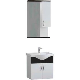 Denko Akyazı 55 cm Mdf Beyaz Banyo Dolabı Takımı