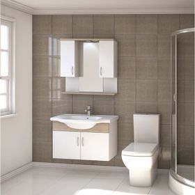 Denko Akyazı 80 Cm Banyo Dolabı