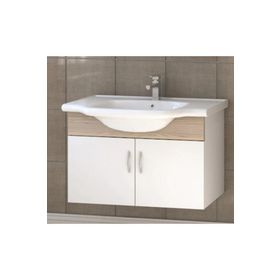 Denko Akyazı 80 cm Beyaz Alize Banyo Dolabı
