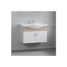 Denko Akyazı 80 cm Beyaz Alize Banyo Dolabı