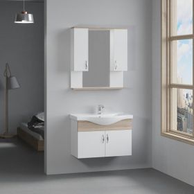 Denko Akyazı 80 cm Mdf Alize Banyo Dolabı Takımı