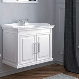 Denko Albatros 80 cm Beyaz Banyo Dolabı