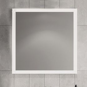Denko Aynalı Üst Modülü Albatros 80 cm Mdf Beyaz Banyo Dolabı