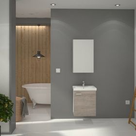 Denko Banyo Terra Açık Meşe 50 cm Banyo Dolabı