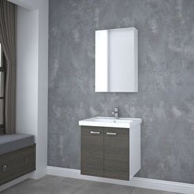 Denko Banyo Terra Açık Meşe 65 cm Banyo Dolabı