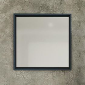Denko Beyoğlu 75 cm Aynalı Üst Modülü Mdf Mat Lacivert Banyo Dolabı