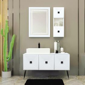 Denko Burcu 120 cm Banyo Dolabı