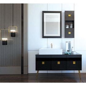 Denko Burcu 120 cm Banyo Dolabı