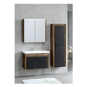Denko Cosmos 80 cm Aynalı Banyo Dolabı