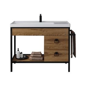 Denko Dila 100 cm Mdf Banyo Dolabı Takımı