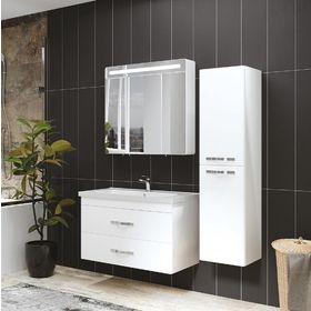Denko Girne 90 cm Banyo Dolabı
