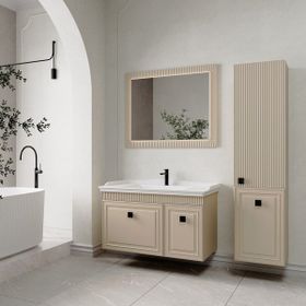 Denko Hana 100 cm Sahra Banyo Dolabı