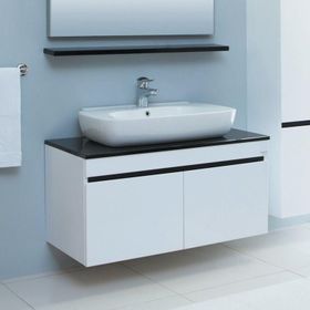 Denko Helena 100 cm Beyaz Alt Modül Banyo Dolabı