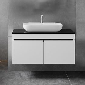Denko Helena 100 cm Beyaz Alt Modül Banyo Dolabı