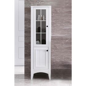 Denko Helena 35 cm Beyaz Banyo Boy Dolabı