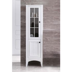 Denko Helena 35 cm Beyaz Banyo Boy Dolabı