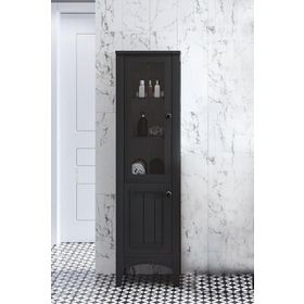Denko Helena 35 cm Füme Banyo Boy Dolabı