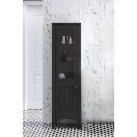 Denko Helena 35 cm Füme Banyo Boy Dolabı