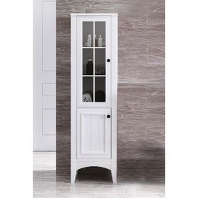 Denko Helena 35 cm Füme Banyo Boy Dolabı