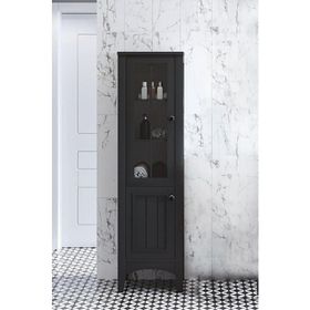 Denko Helena 35 cm Füme Banyo Boy Dolabı
