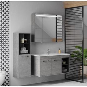 Denko Latte 100 cm Banyo Dolabı