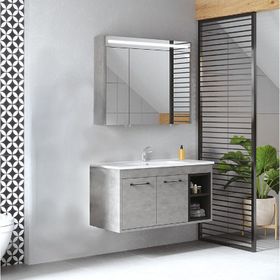 Denko Latte 100 cm Boy Dolap ve Banyo Dolabı